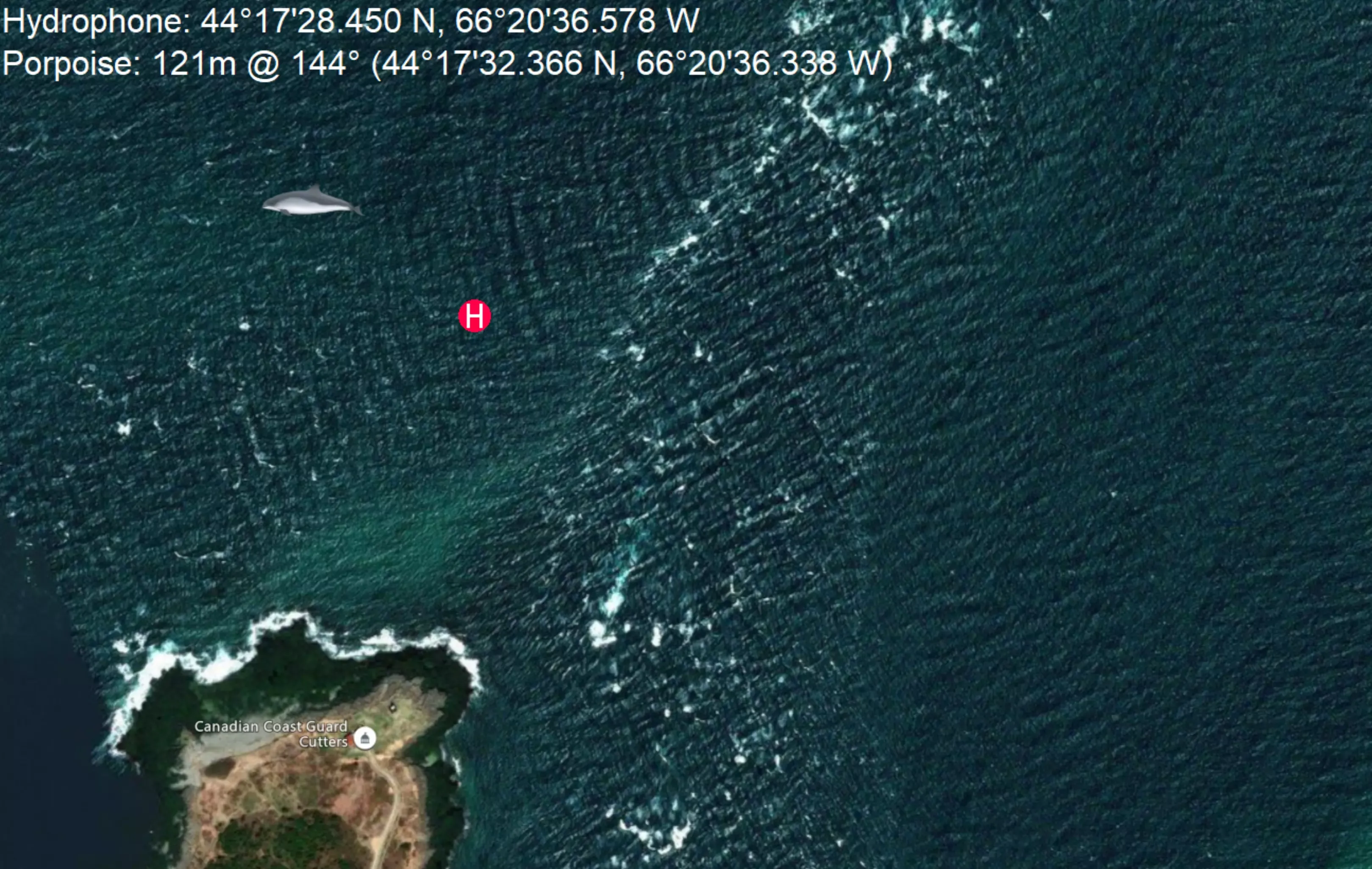 Map of Grand Passage Deployment