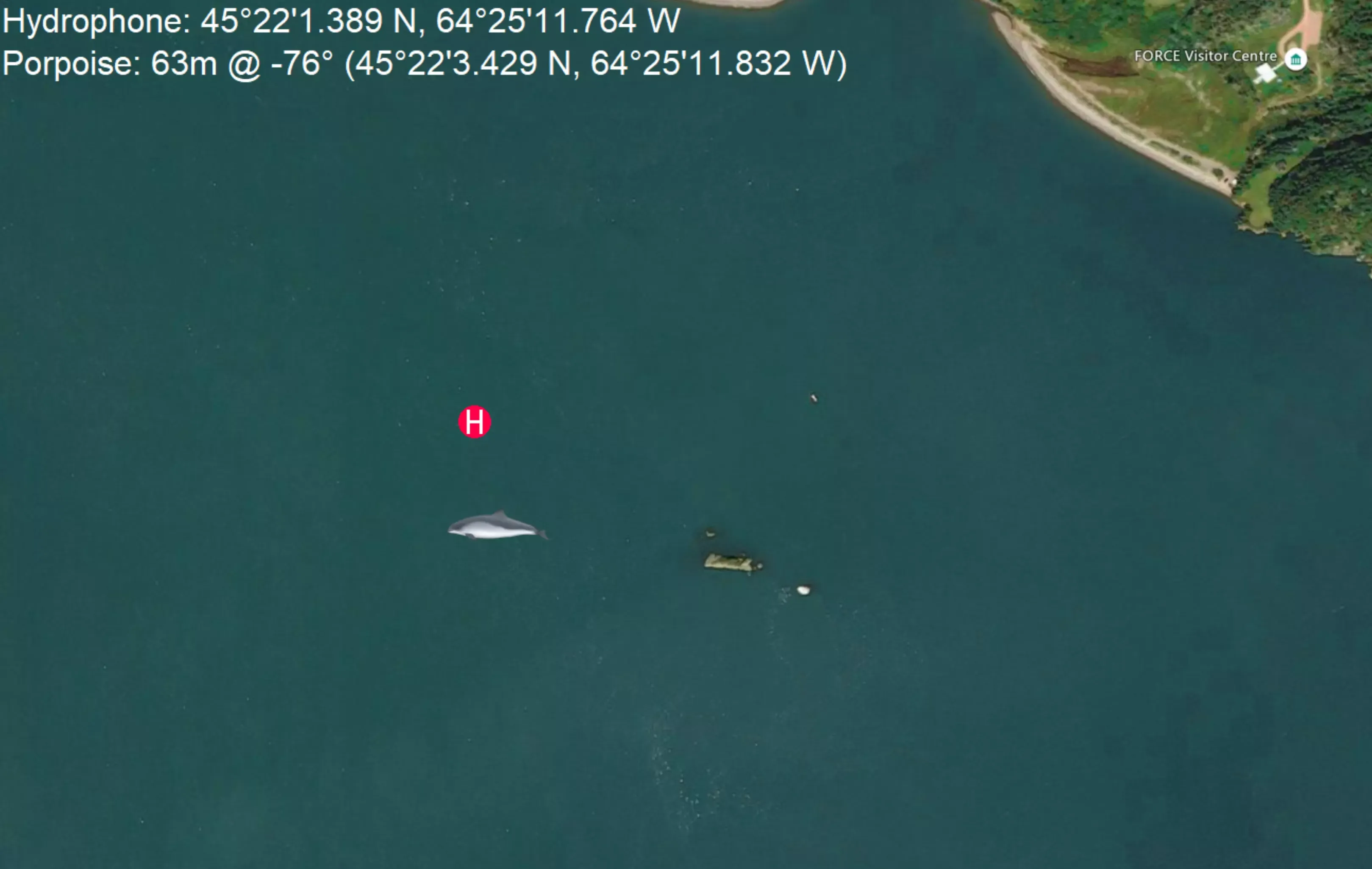 Map of Parrsboro Deployment